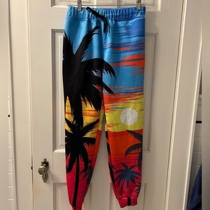 Fun Beach Tropical Sweatpants Joggers Loungewear